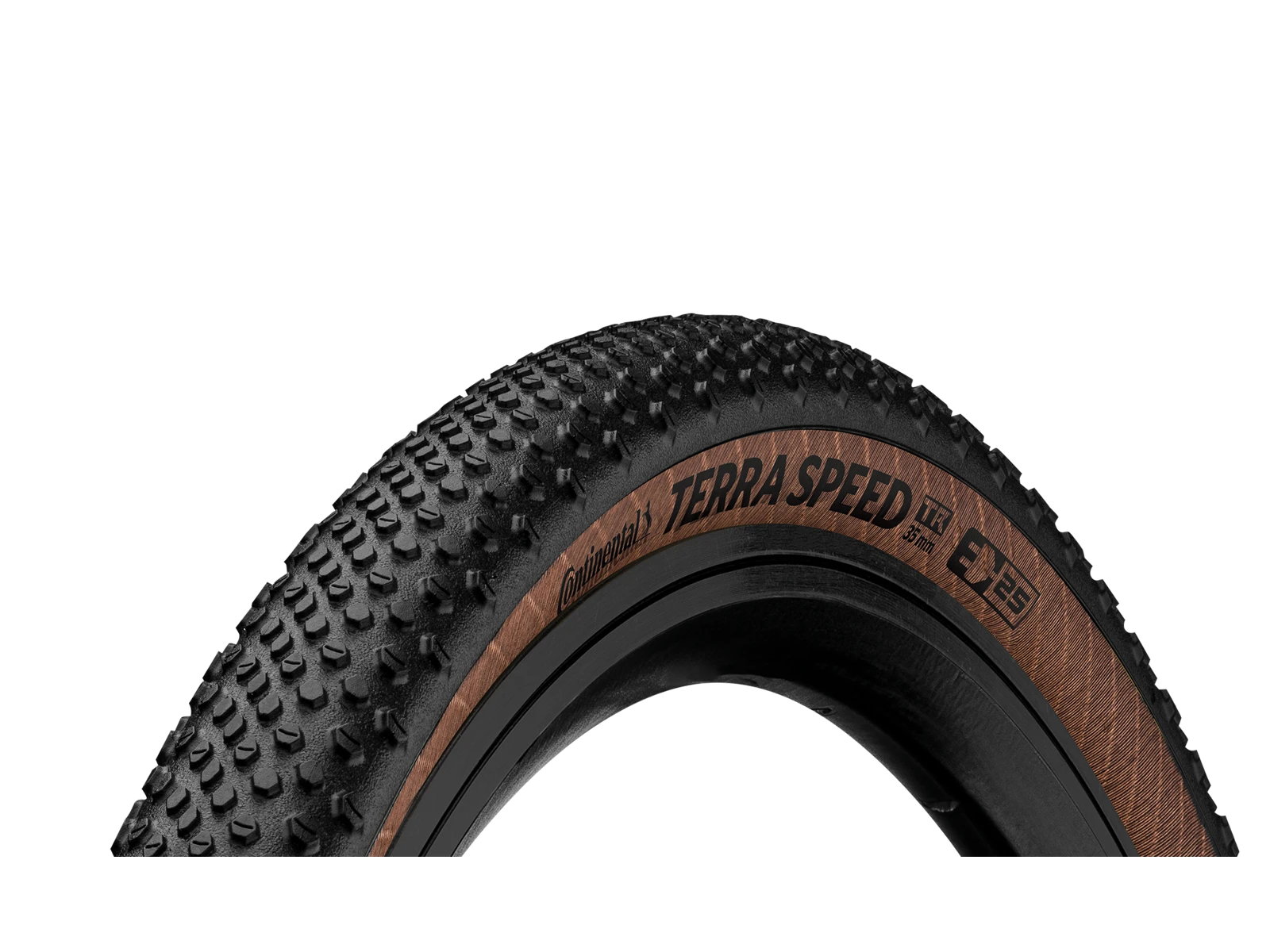 Continental TerraSpeed Gravel TR 700x45c - Brune dæksider