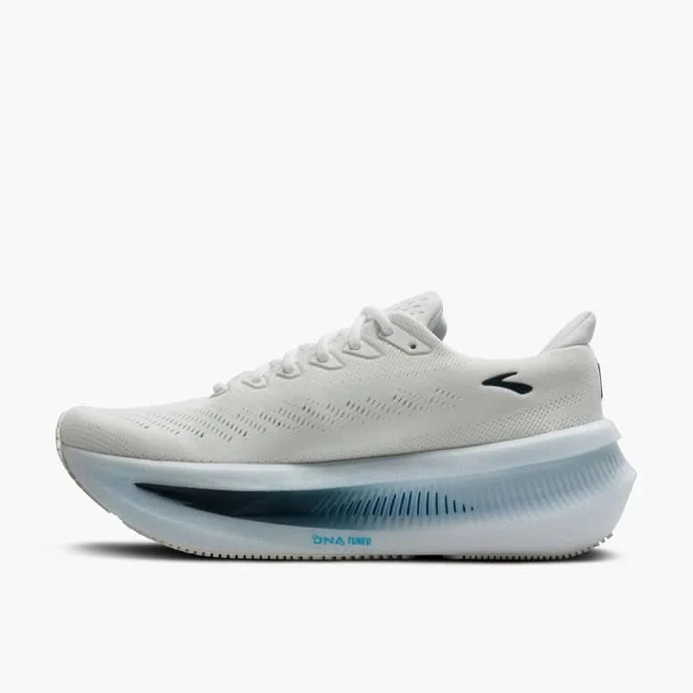 Brooks Glycerin Max 2 Løbesko Herre - White/Blue/Spellbound