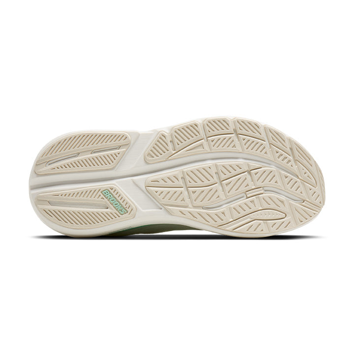 Brooks Ghost Max 3 Løbesko Kvinder - Coconut/Yucca/Gray Mist