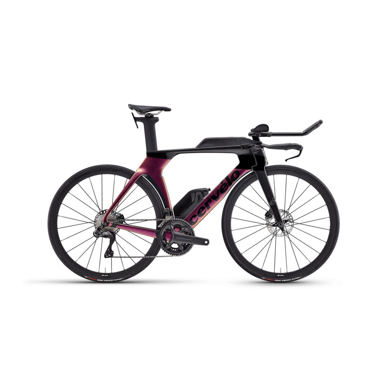 Cervelo P5 Ultegra Di2 Purple Sunset Str. 56 - Triathlon cykel