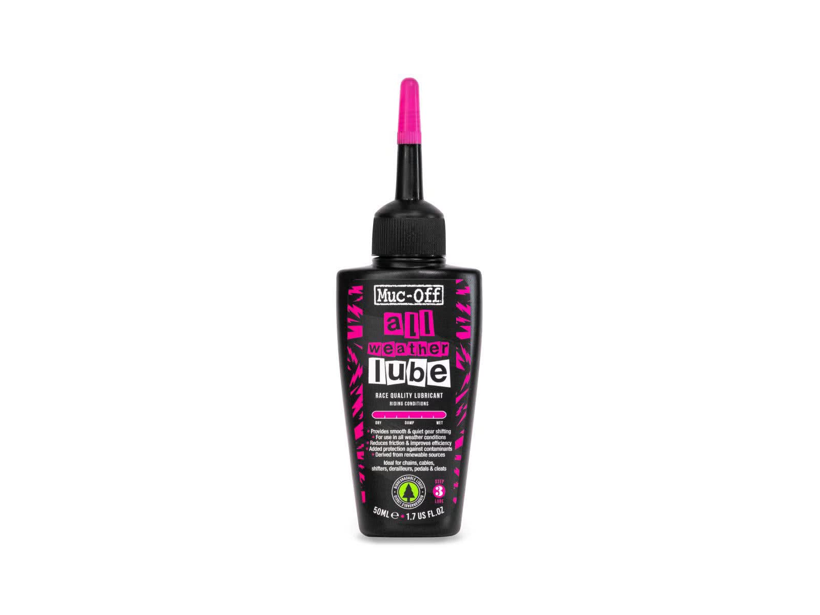 Muc-Off All Weather Lube 50 ml - Kædeolie