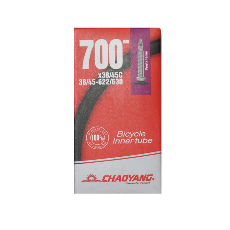 Chaoyang Cykelslange 700x38/45c Presta 48mm - Racerventil