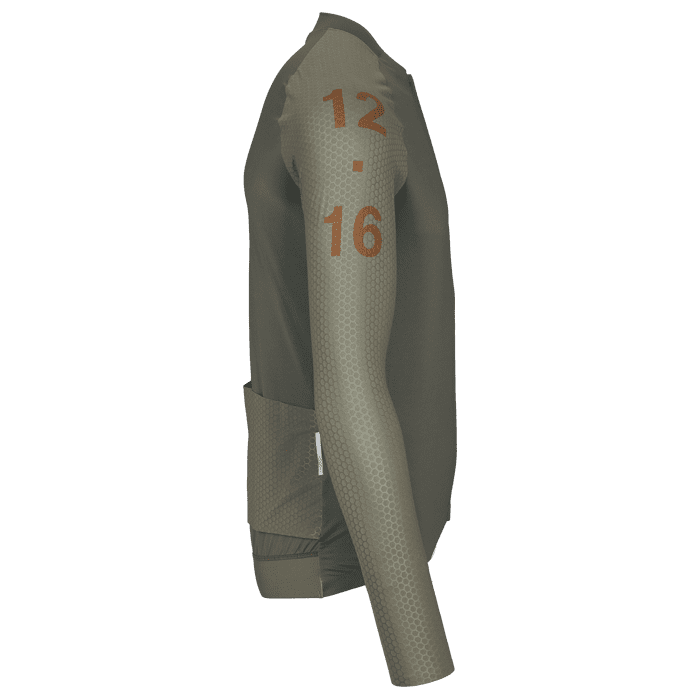 Twelve Sixteen Langærmet Cykeltrøje Sky Pro Grøn - Herre