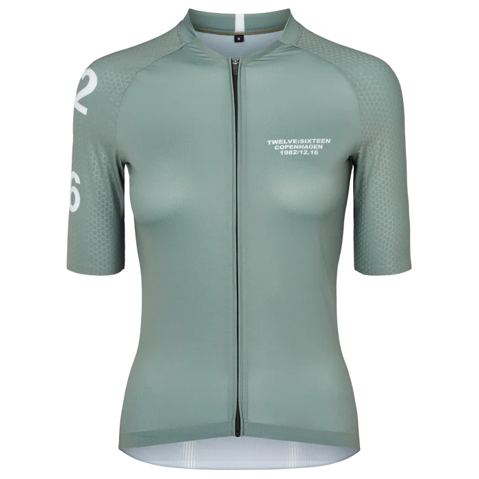 Twelve Sixteen Cykeltrøje Sky Pro Turf Green - Kvinder