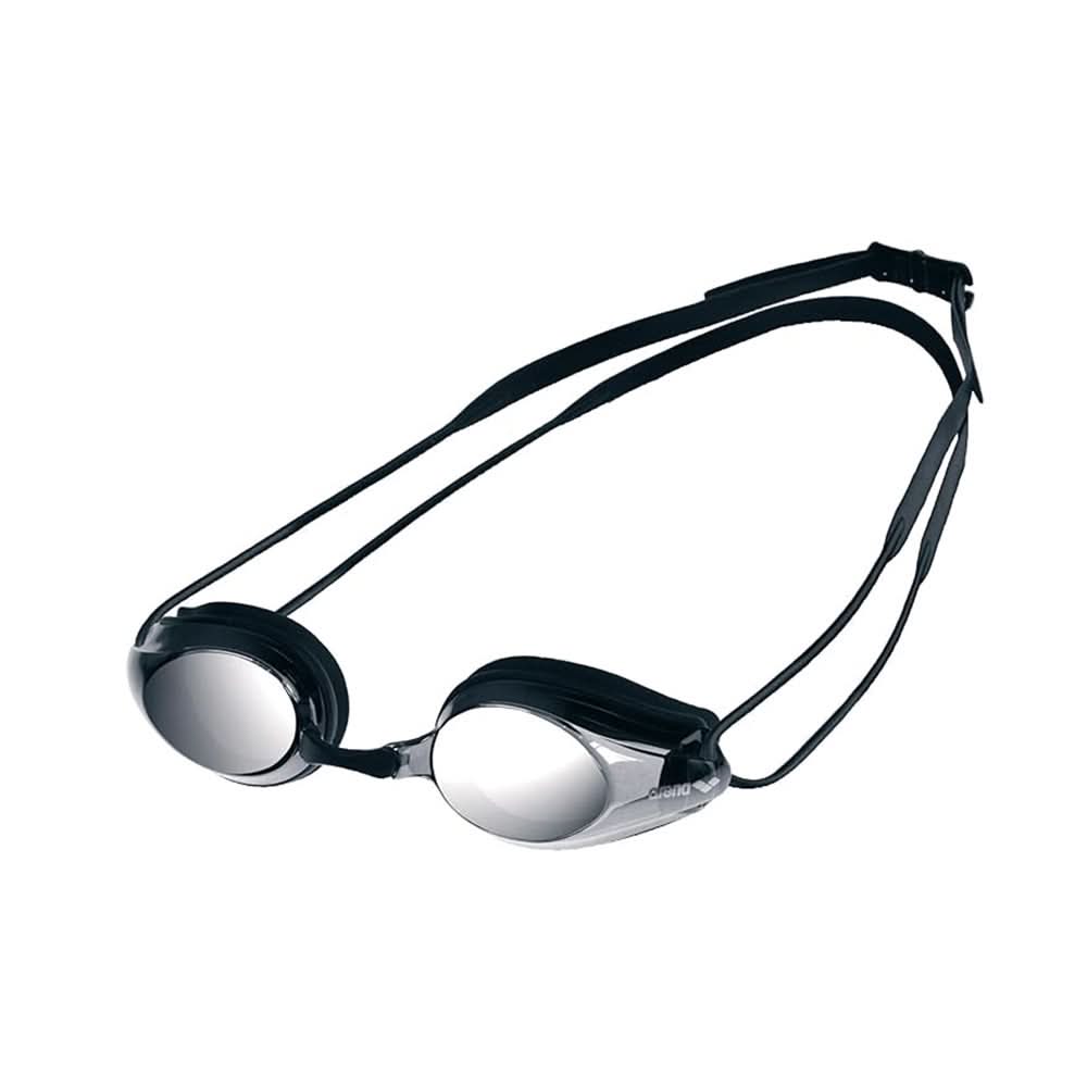 Arena Tracks Mirror Svømmebriller - Black Smoke Silver Black