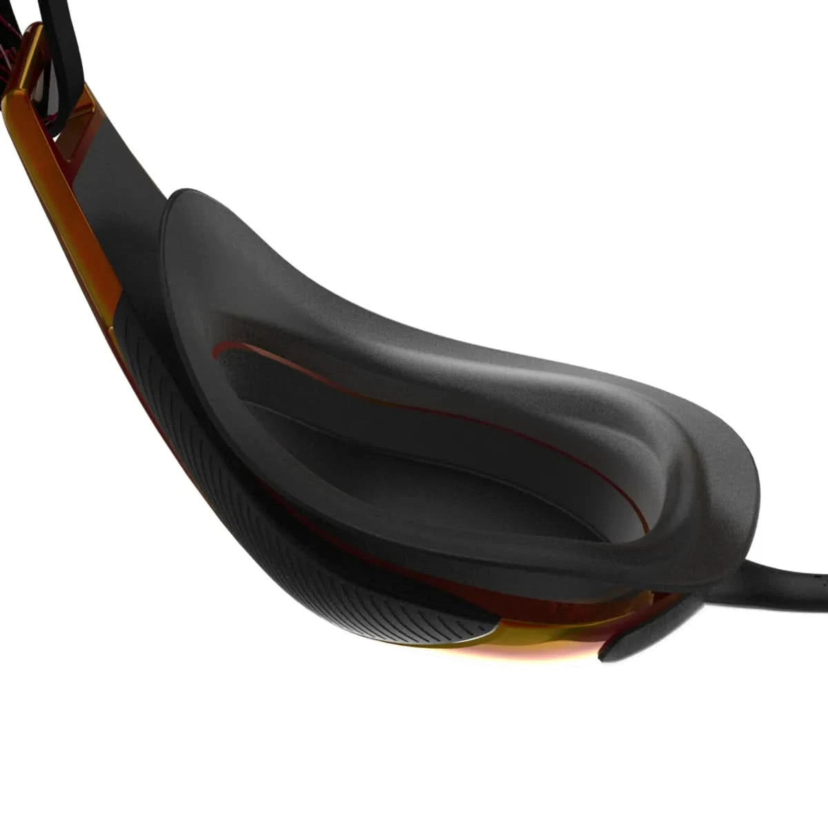 Speedo Fastskin Hyper Elite Mirror Svømmebriller - Black/Gold