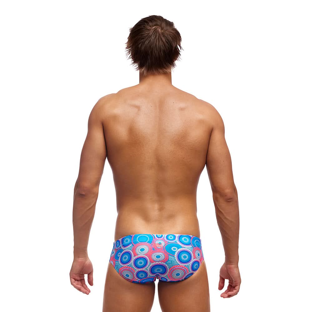 Funky Trunks Classic Briefs - Bundjalung Blue