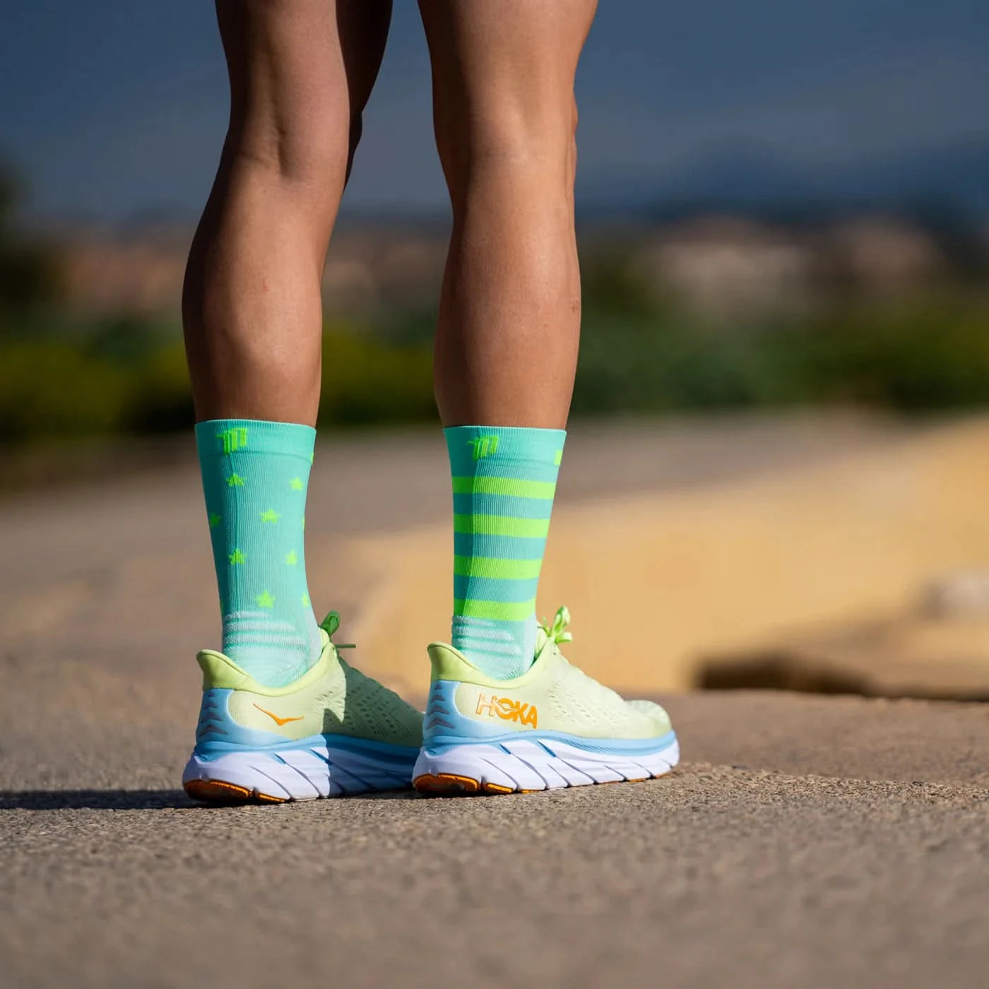 Sporcks Legend Green Løbestrømper