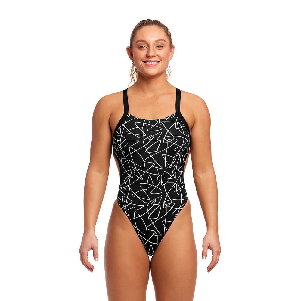 Funkita Badedragt Brace Free - Texta Mess