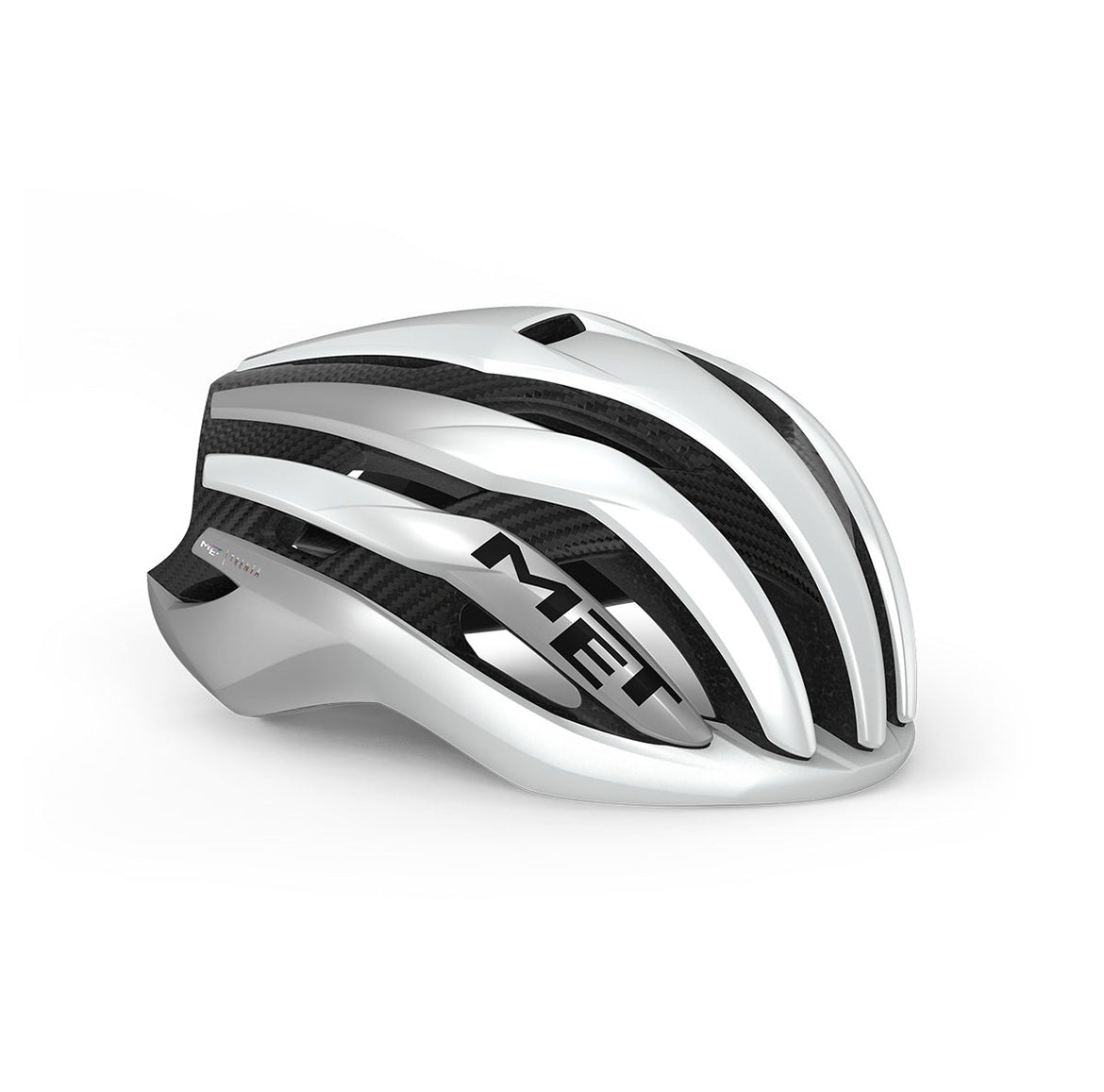 MET Trenta 3K Carbon Mips Hvid/Sølv