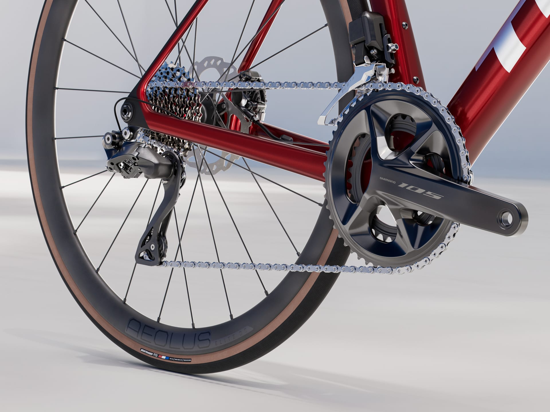 Trek Madone SL 6 Gen 8 Crimson/Red - Racer Cykel