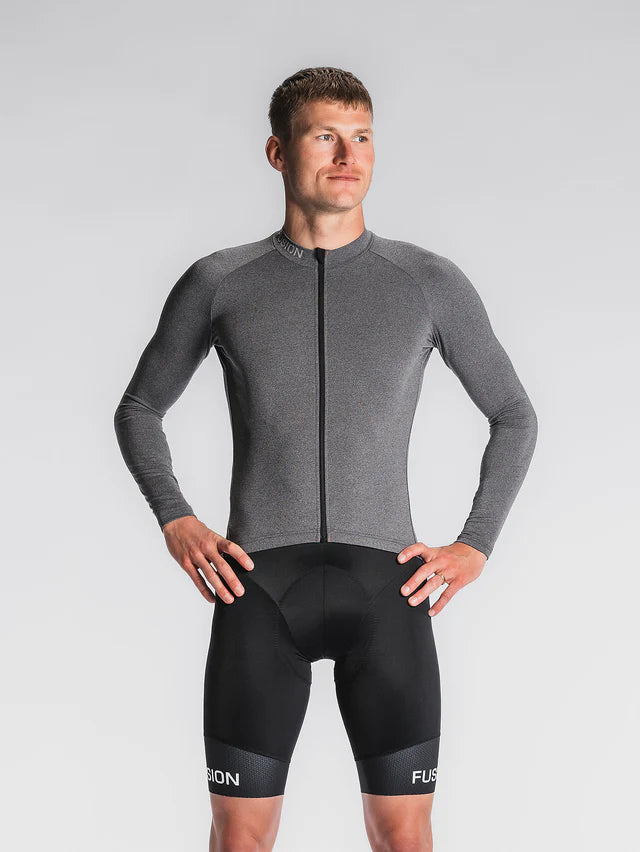 FUSION Light LS Cykeljersey - Herre