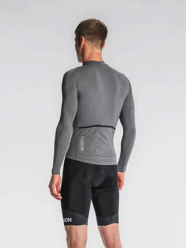 FUSION Light LS Cykeljersey - Herre