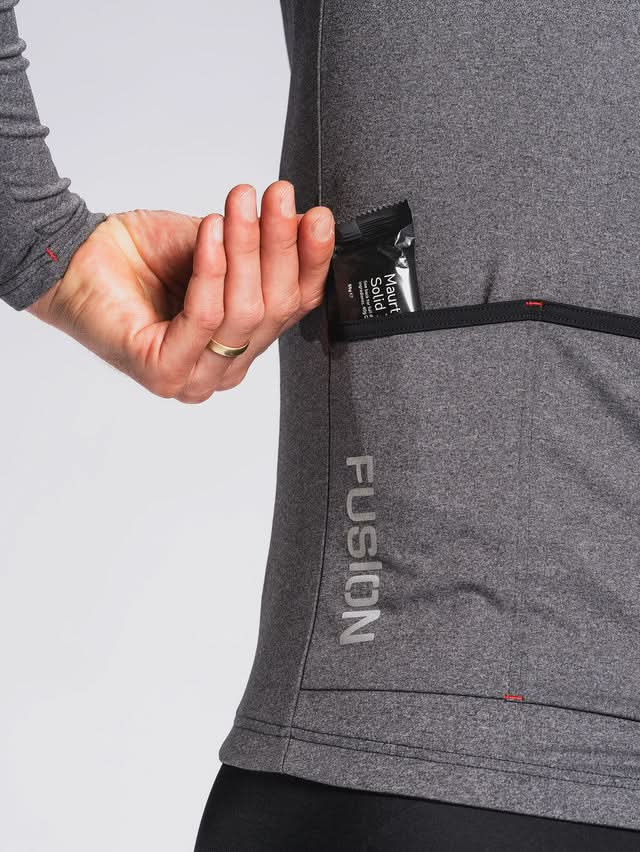 FUSION Light LS Cykeljersey - Herre