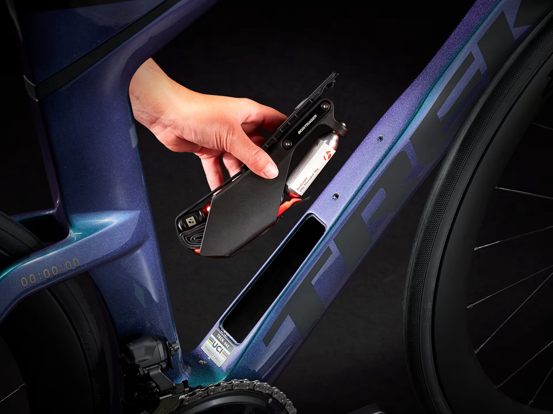 Trek Speed Concept SLR 7 - Emerald Iris/Trek Black - Triathlon Cykel 2026