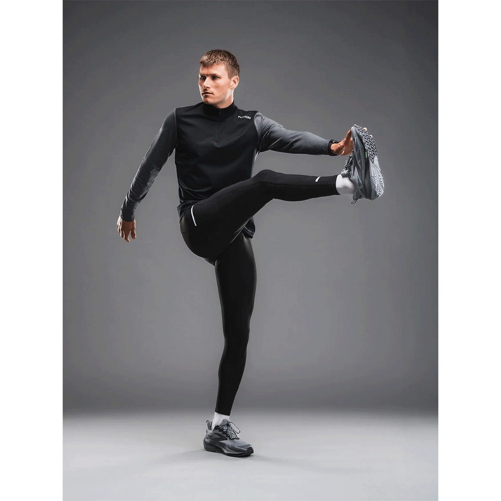 FUSION MENS TEMPO! Shield Zip Neck