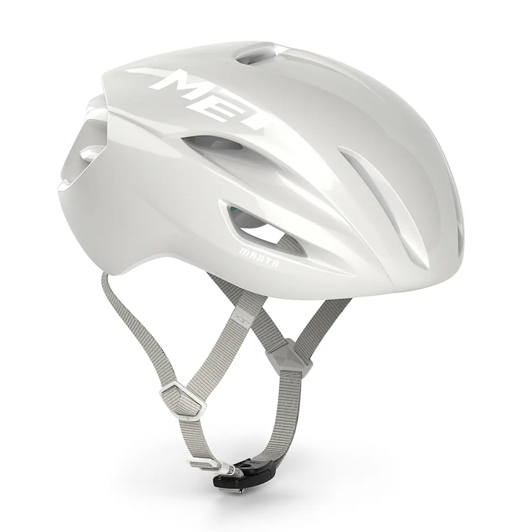 MET Manta Mips Cykelhjelm - Absolute White Limited Edition