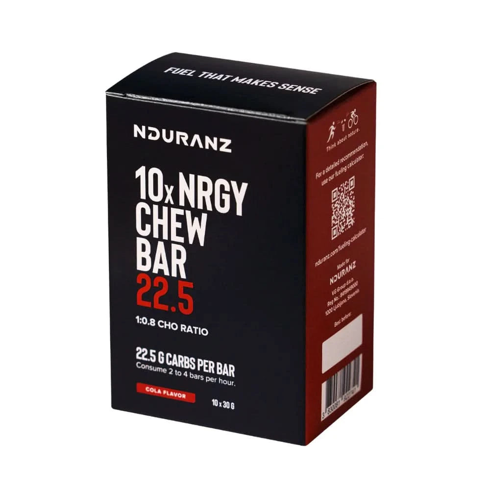 Nduranz Chew Bar 22.5 - Vingummi | 10 Stk - Cola