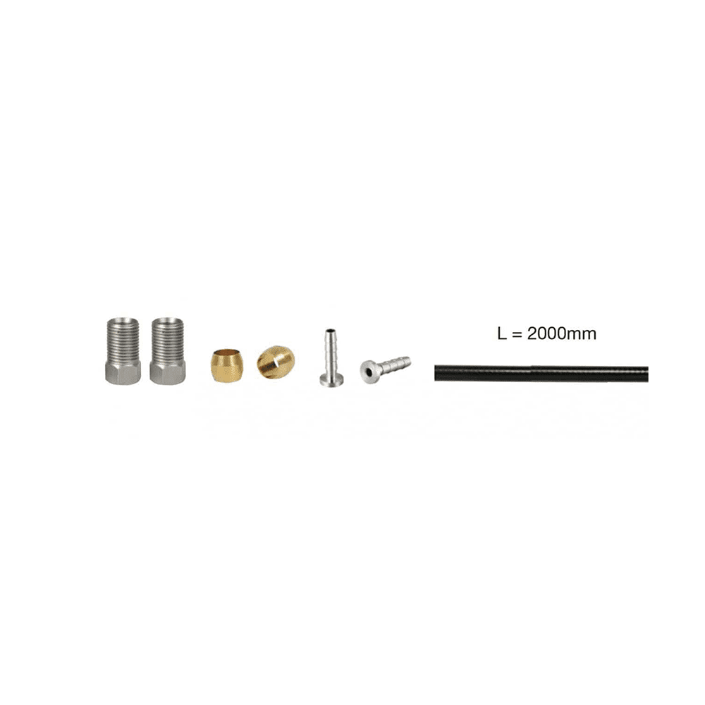 Elvedes Bremseslange - Extra Flex - 2000 mm + parts