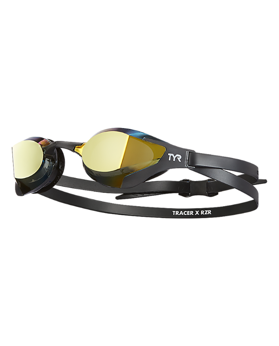 Tyr Tracer-X RZL Racing Mirrored Svømmebriller - Mirror Gold
