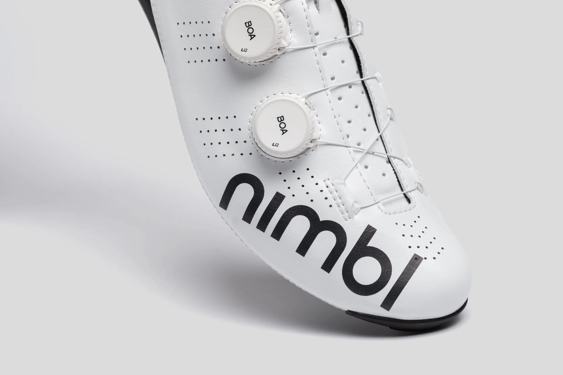 Nimbl Ultimate Pro Edition Cykelsko - Hvid/Sort 2025