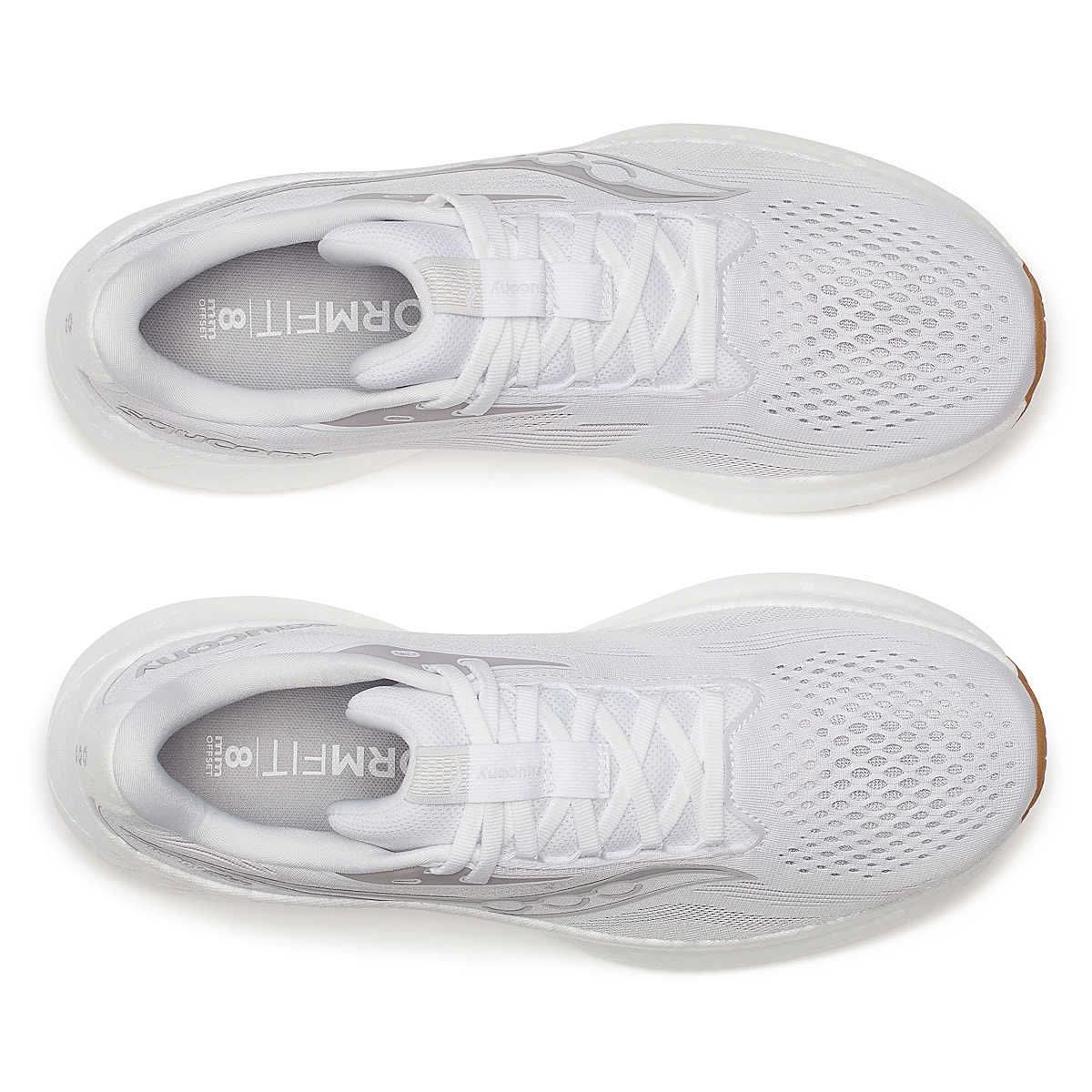 Saucony Ride 18 White/Gum Løbesko - Herre