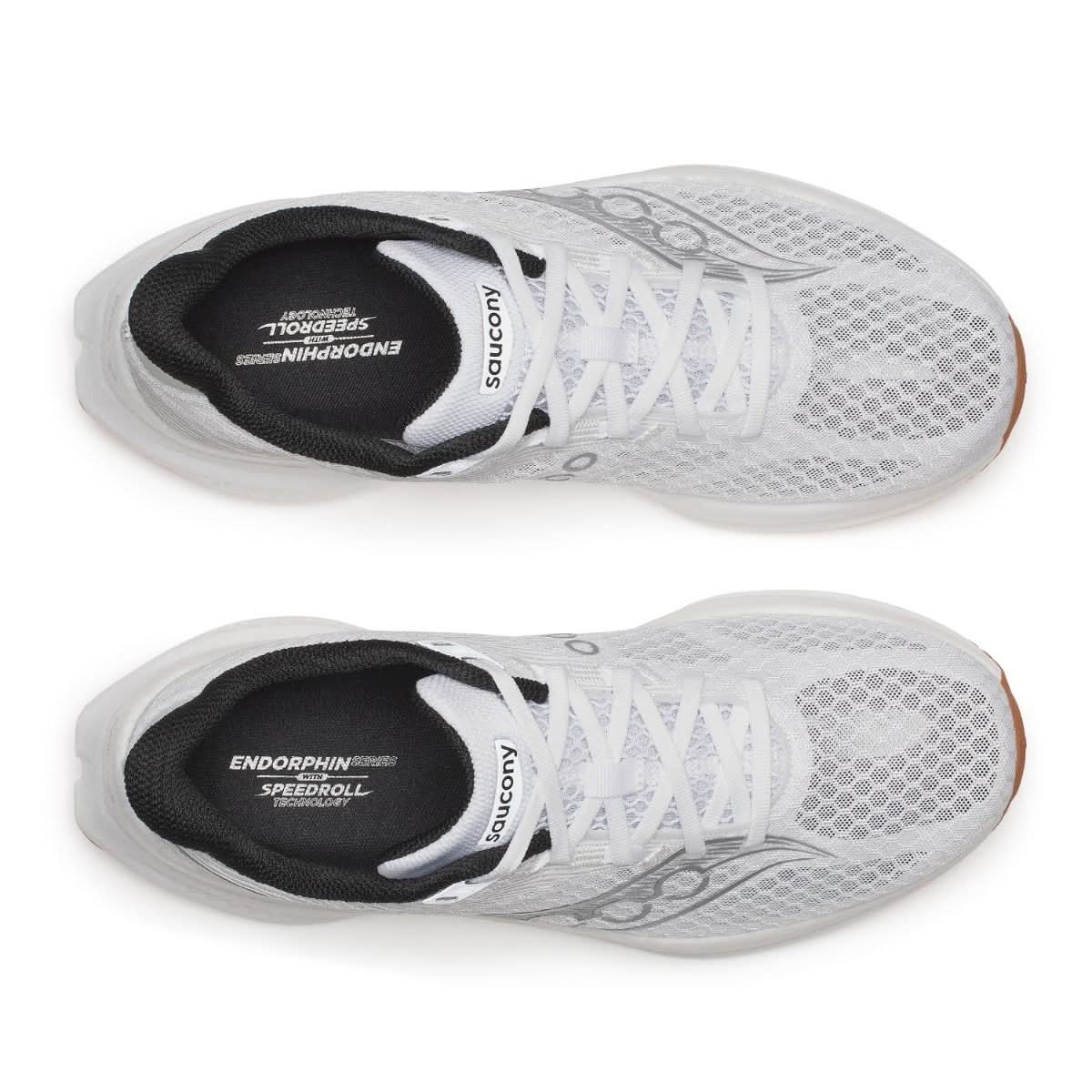 Saucony Endorphin Speed 5 White/Gum - Løbesko Herre