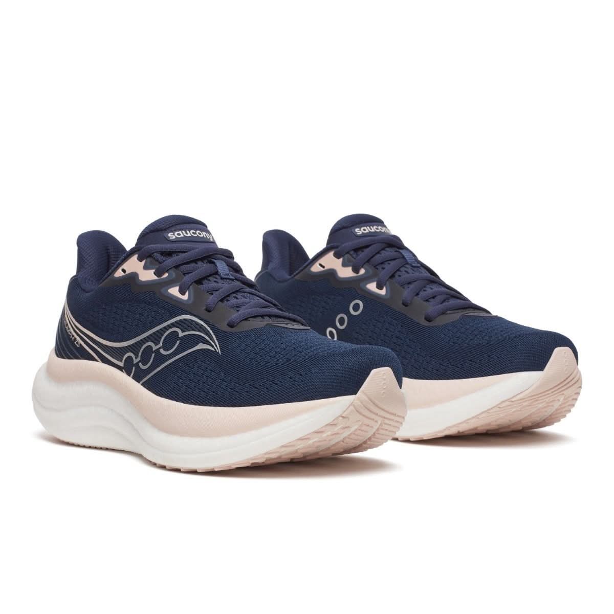 Saucony Triumph 23 Løbesko Navy/Cameo - Kvinder