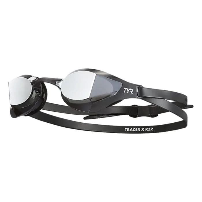 TYR Tracer-X RZR Racing Mirrored Svømmebriller - Mirror Silver