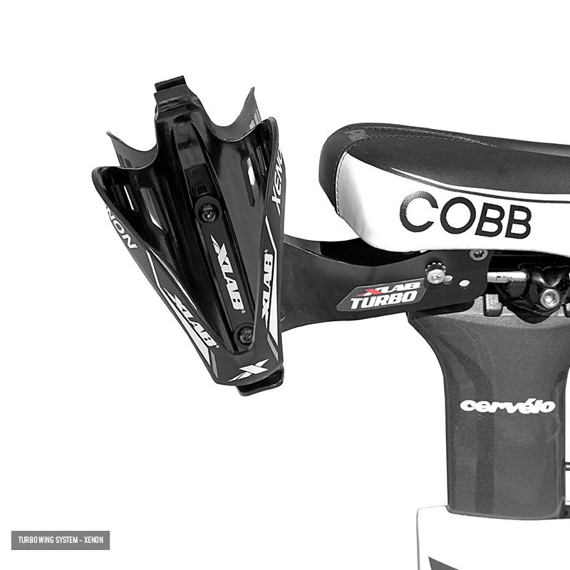 Xlab Turbo Wing System - incl. 2x Xenon Black Bottle Cages