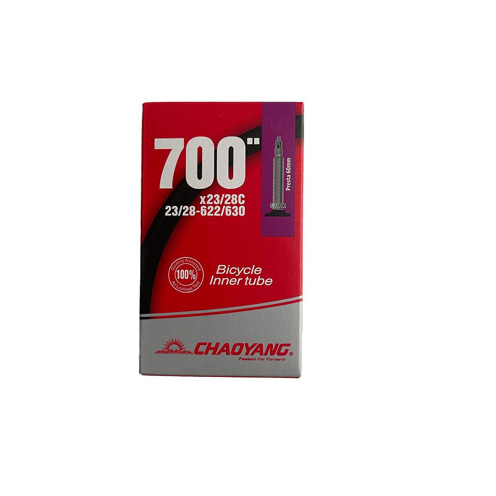 Chaoyang Slange 700x23/28c Presta 60mm - racerventil