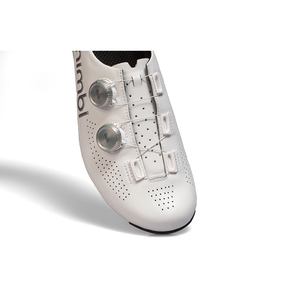 Nimbl Ultimate Cykelsko - Hvid/Sølv