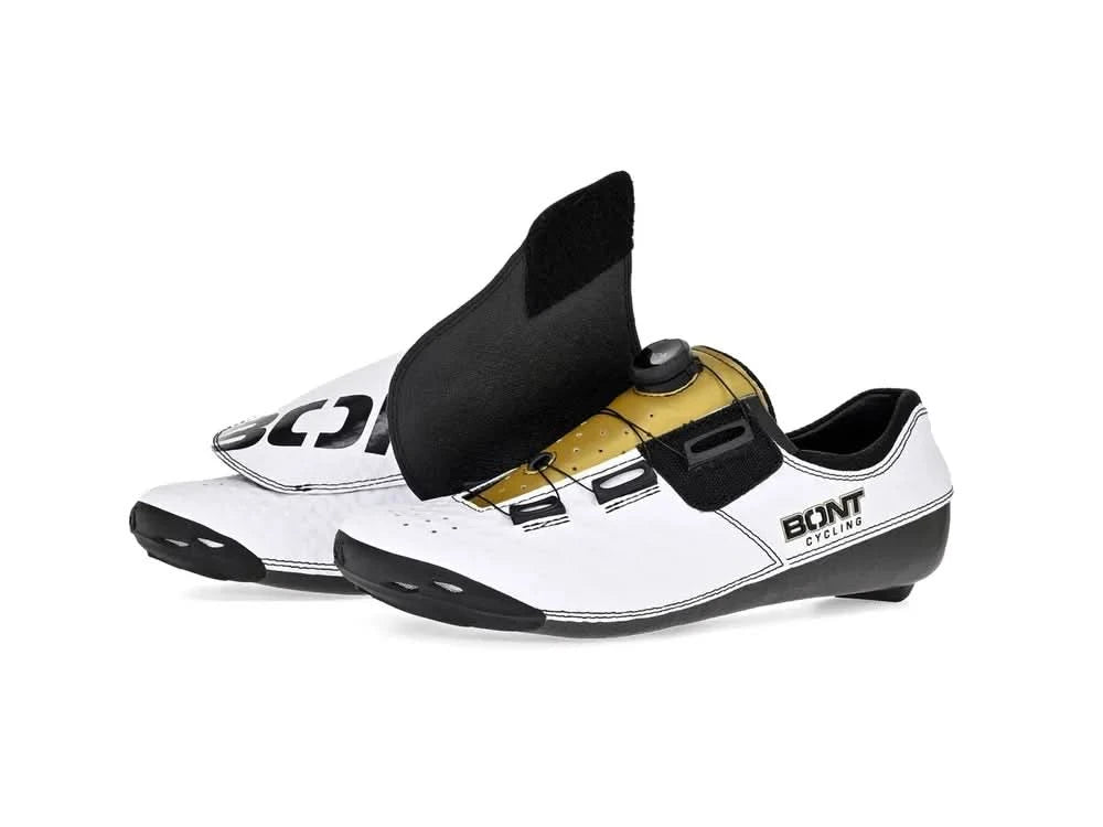 Hvide triathlon cykelsko