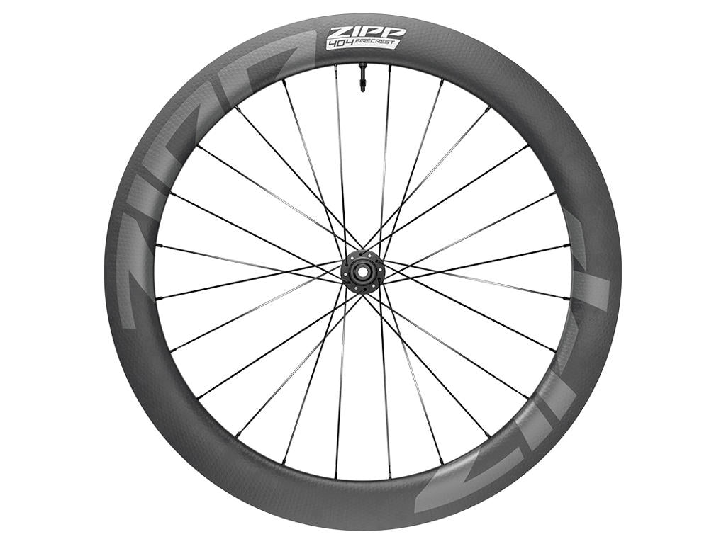 Zipp 404 Firecrest Forhjul 700c - Skivebremser 12x100 mm Thru Axle