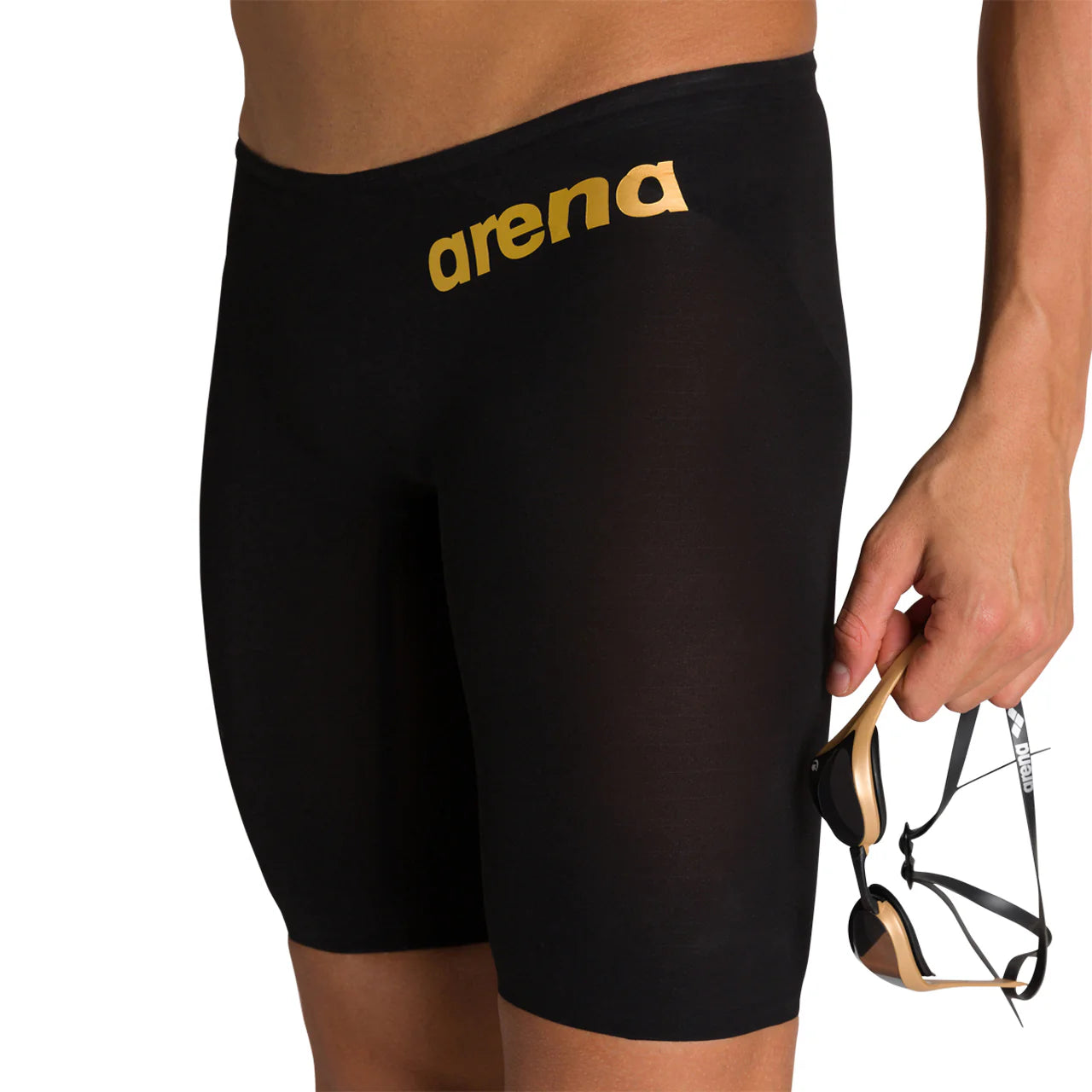 Arena Carbon Air2 Powerskin Jammer - Sort/Guld