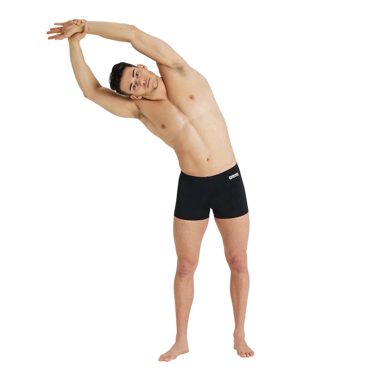 Arena Swim Short Solid Trunks - Sort