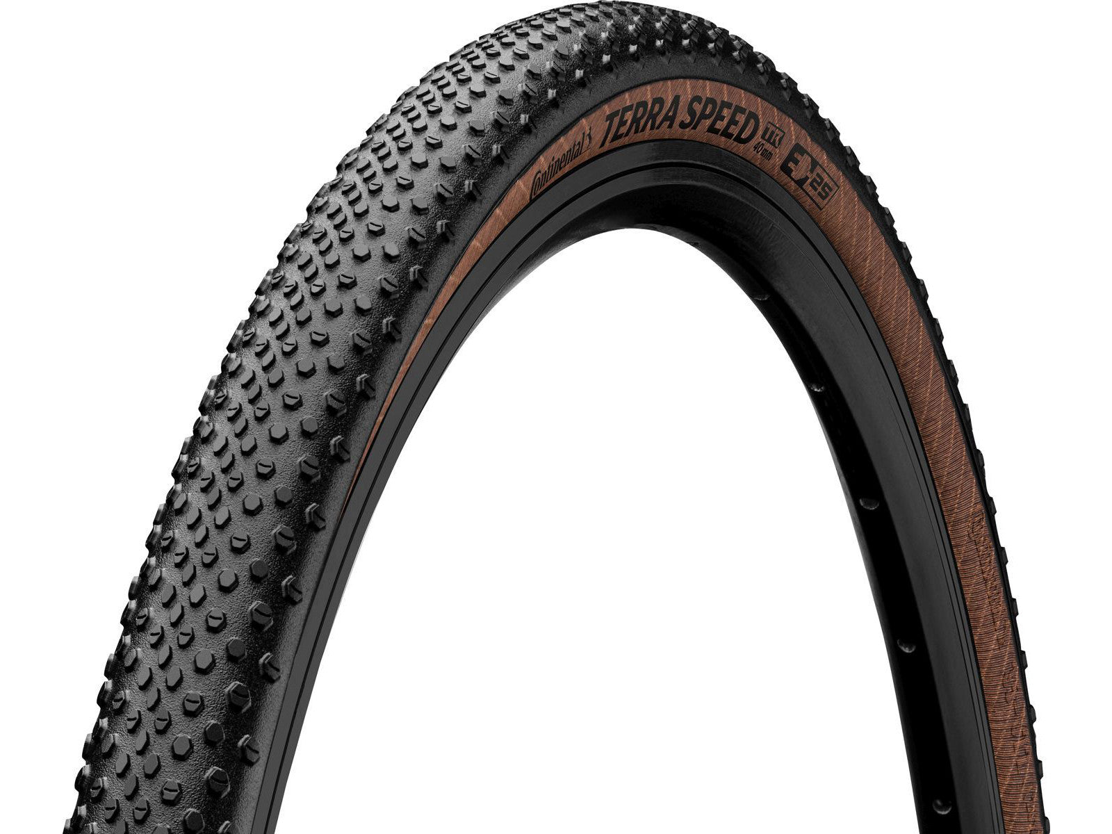 Continental TerraSpeed Gravel TR 700x40c - Brune dæksider