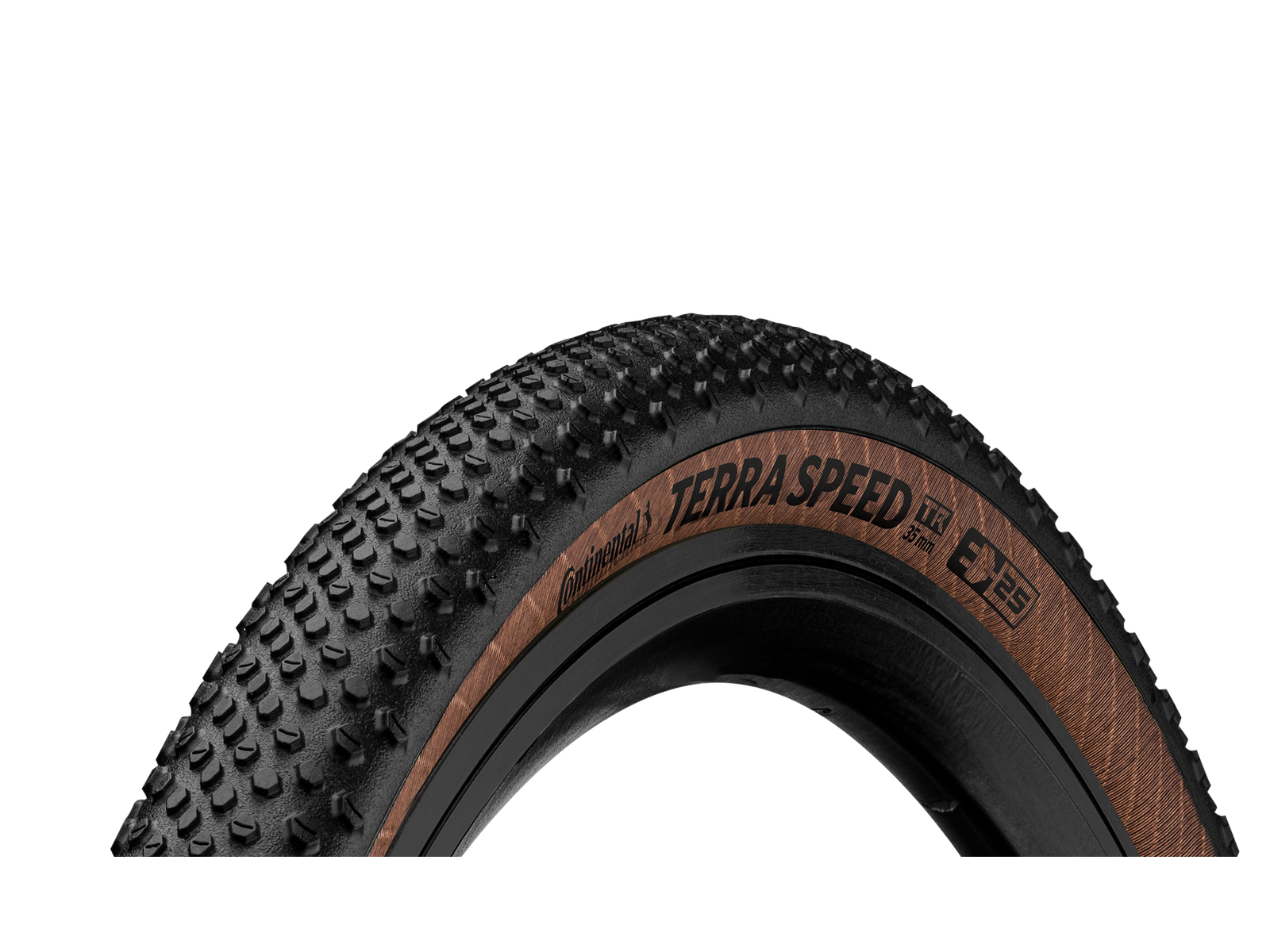 Continental TerraSpeed Gravel TR 700x45c - Brune dæksider