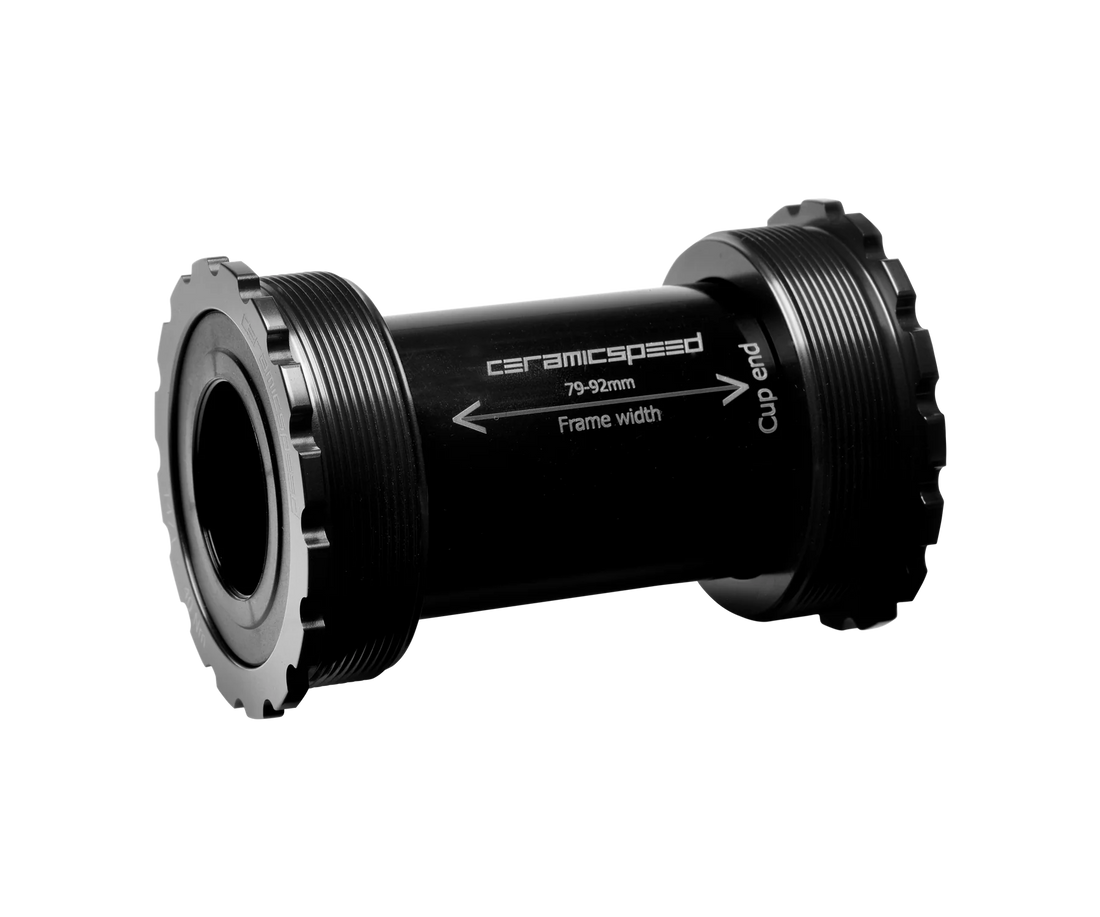 CeramicSpeed T47/86 Shimano Krankboks - Sort