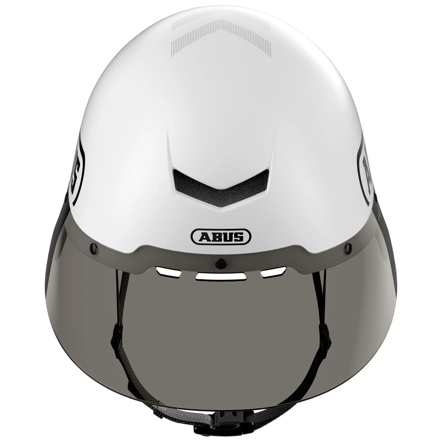 Abus Timeshifter Triathlon &amp; TT Fahrradhelm - Weiß