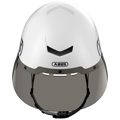 Abus Timeshifter Triathlon &amp; TT Fahrradhelm - Weiß