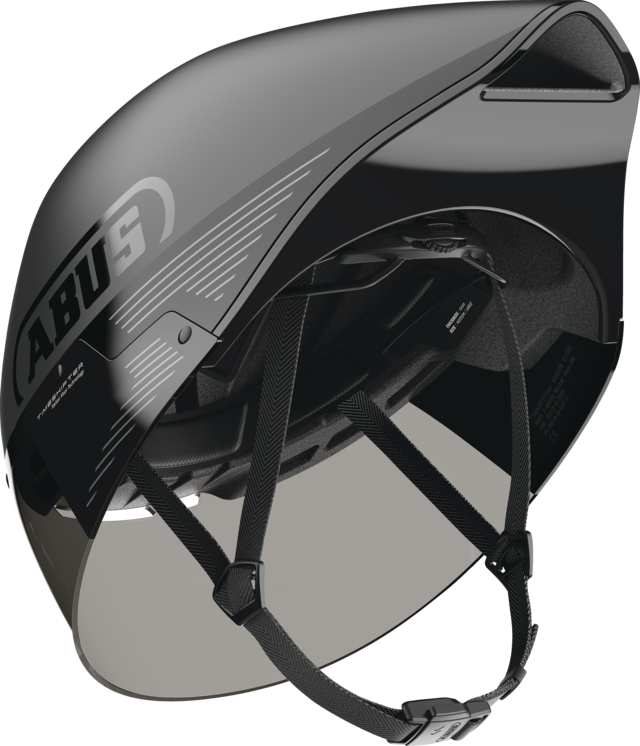 Abus Timeshifter Triathlon &amp; TT Fahrradhelm - Weiß