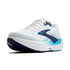 Brooks Ghost Max 3 Løbesko Herre - Bright White/Beacon Blue/Teal
