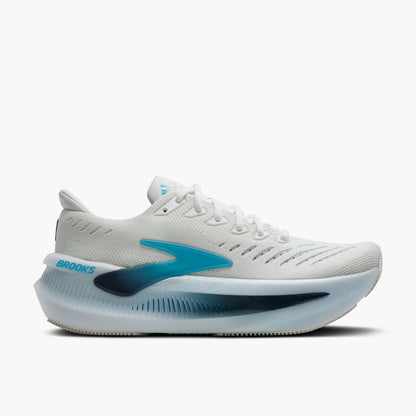 Brooks Glycerin Max 2 Løbesko Herre - White/Blue/Spellbound