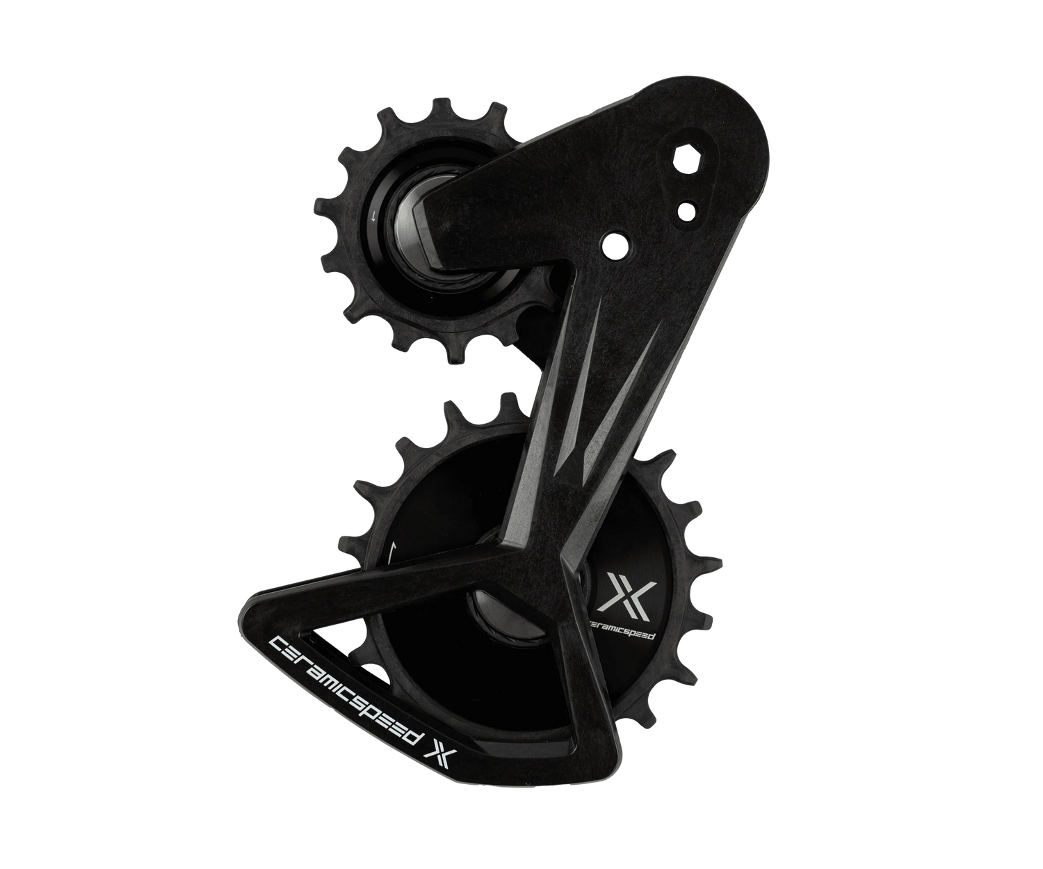CeramicSpeed Oversized Pulleyhjul X Alpha - Sram XPLR Silver