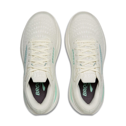 Brooks Ghost Max 3 Løbesko Kvinder - Coconut/Yucca/Gray Mist