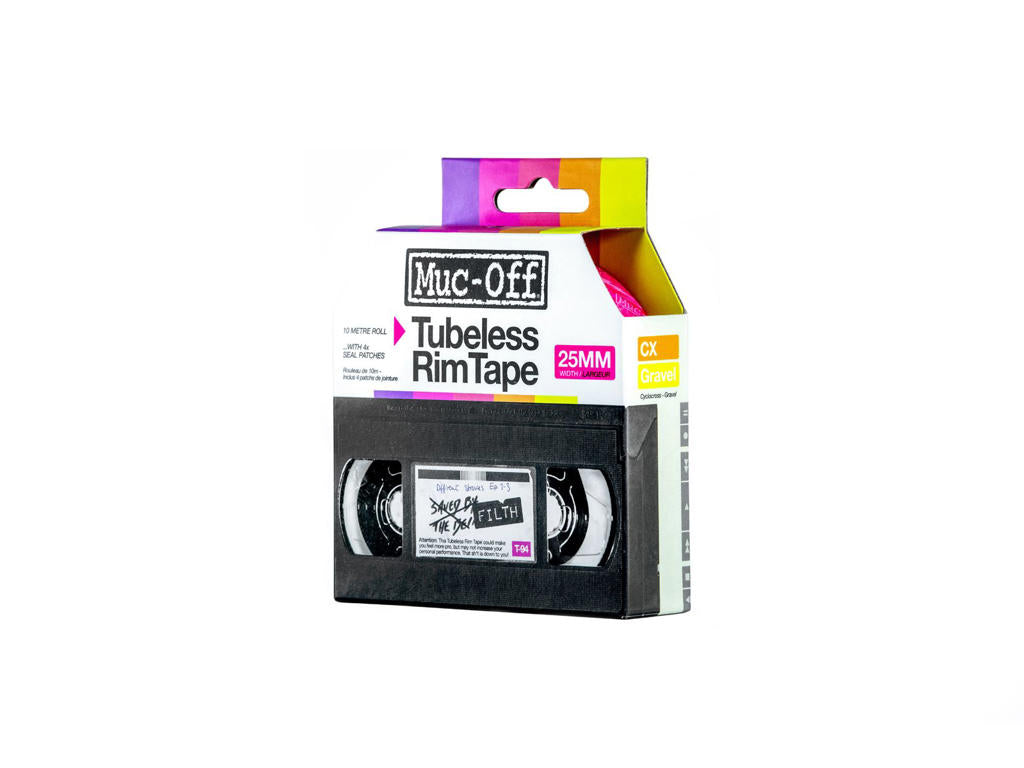 Muc-Off Tubeless Felgenband 25 mm - 10 Meter