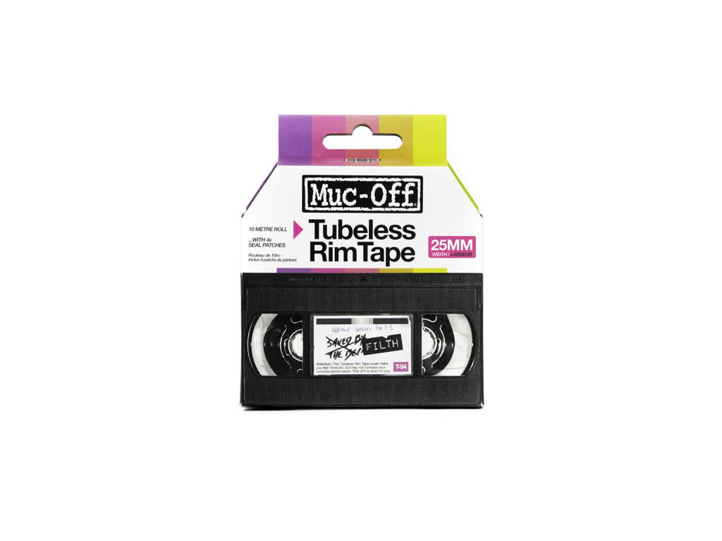Muc-Off Tubeless Felgenband 25 mm - 10 Meter