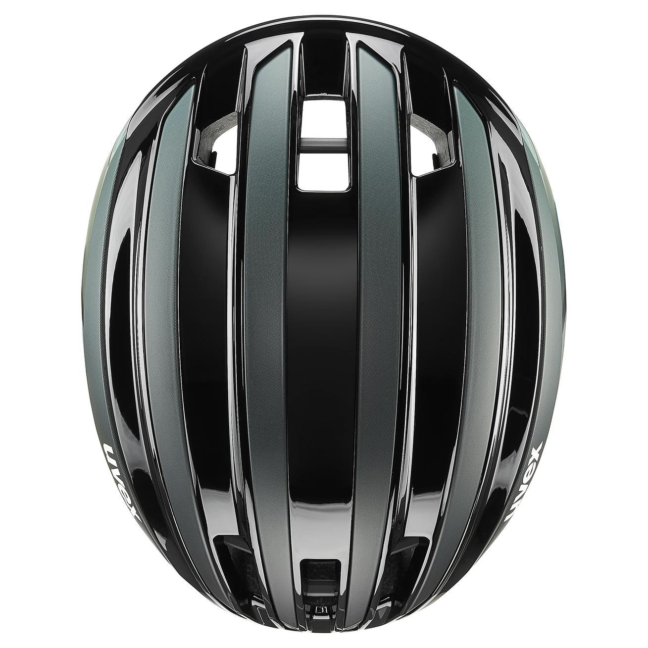 Uvex Surge Aero MIPS Schwarz/Grün - Fahrradhelm