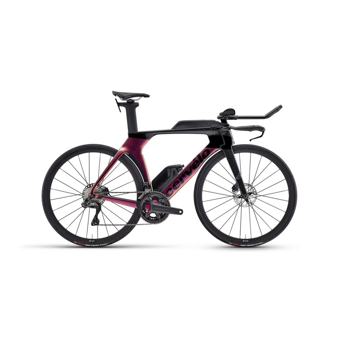 Cervelo P5 Ultegra Di2 Purple Sunset Str. 56 - Triathlon cykel
